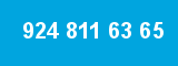924 811 63 65 924 811 63 65